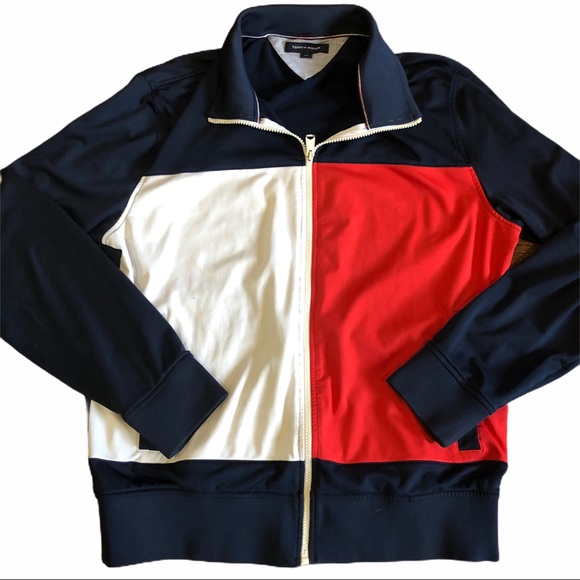 Tommy Hilfiger Full Zip Collared Jacket - Picture 1 of 4